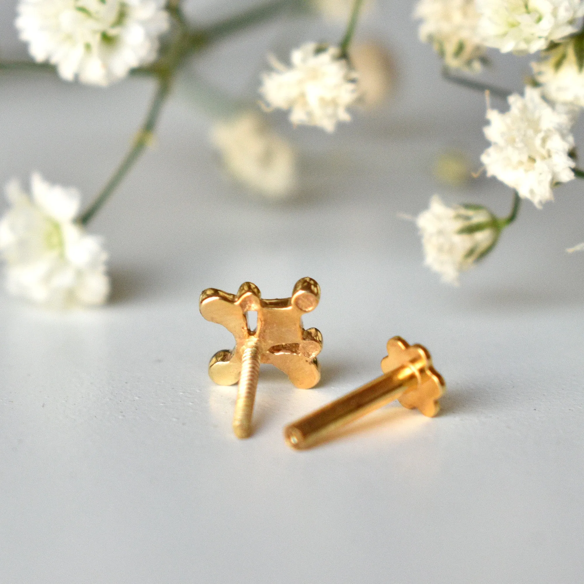 Mughal Gold Stud
