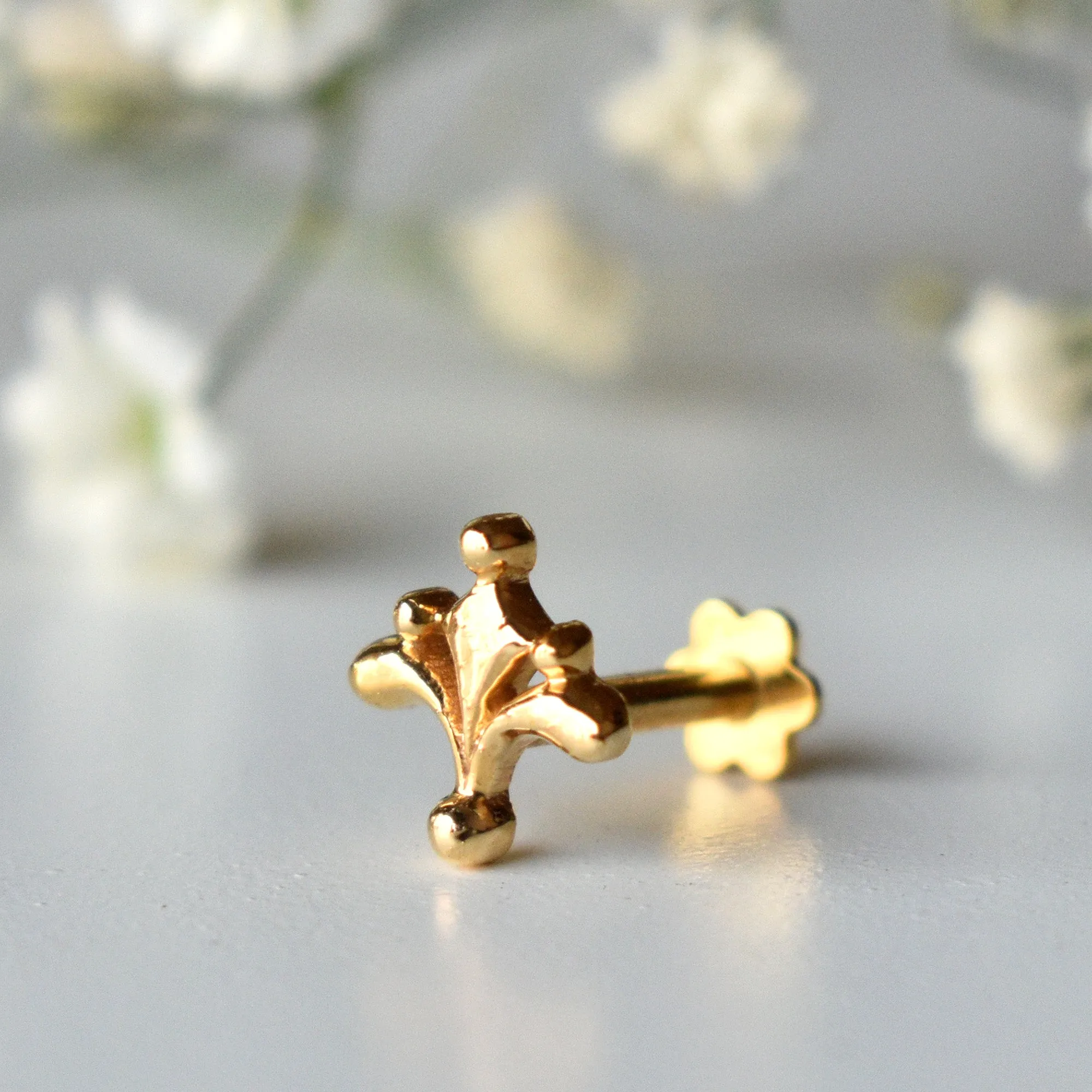 Mughal Gold Stud