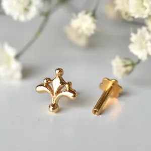Mughal Gold Stud