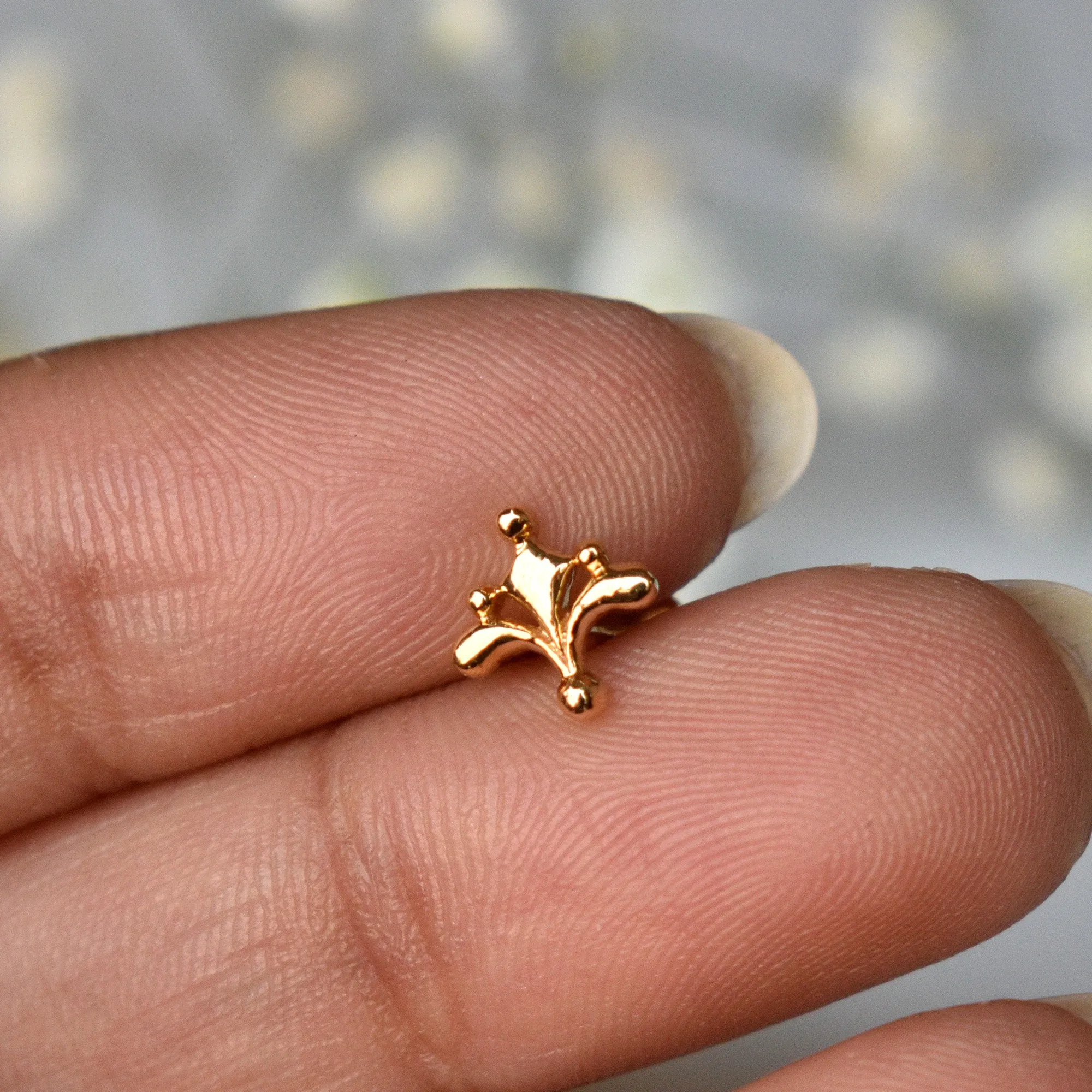 Mughal Gold Stud