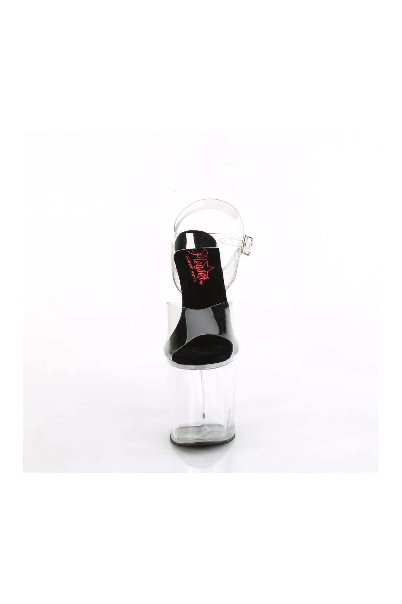 NAUGHTY-808 Clear PVC Sandal