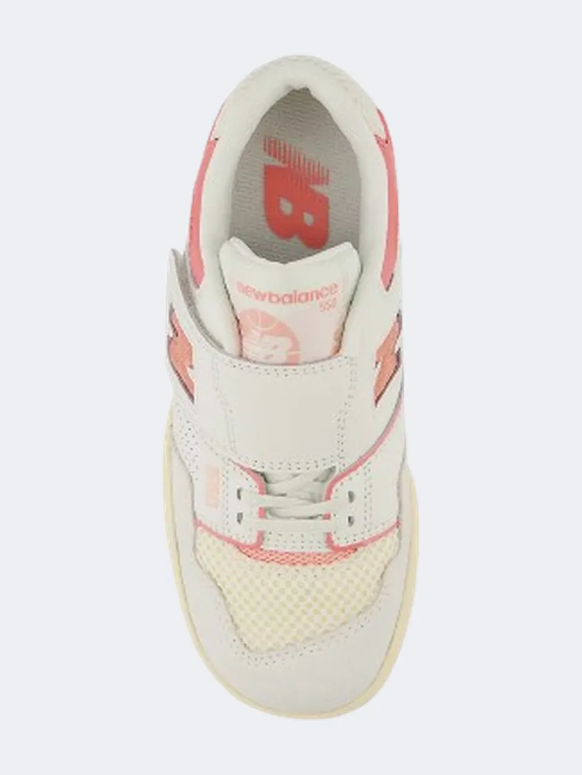 New Balance 550 Ps-Girls Lifestyle Shoes Desert Pink/Sea Salt
