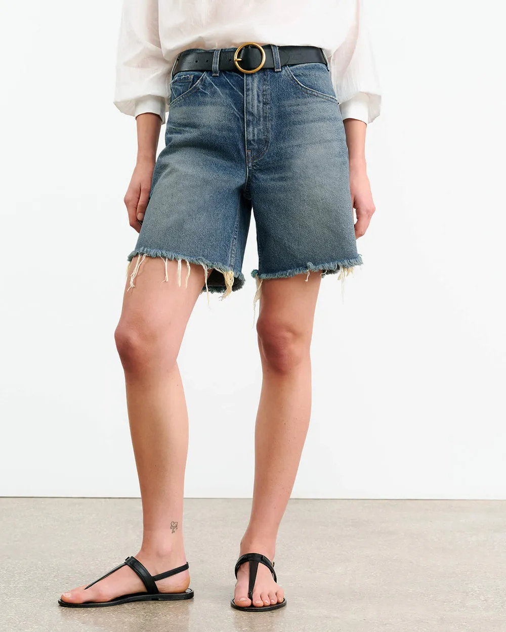 NILI LOTAN RUSSEL DENIM SHORT