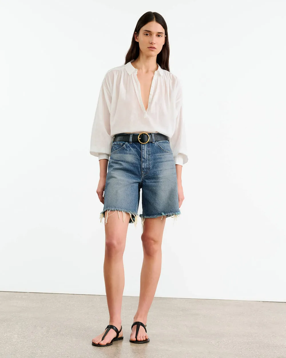 NILI LOTAN RUSSEL DENIM SHORT