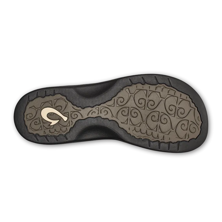 OluKai Womens 'Ohana Sandals - Charcoal / Onyx