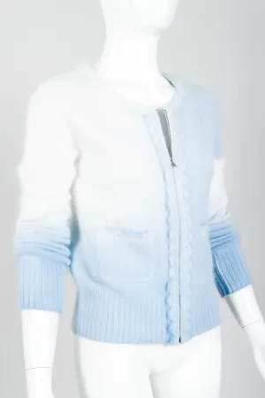 Ombré Mohair Cloud Sweater