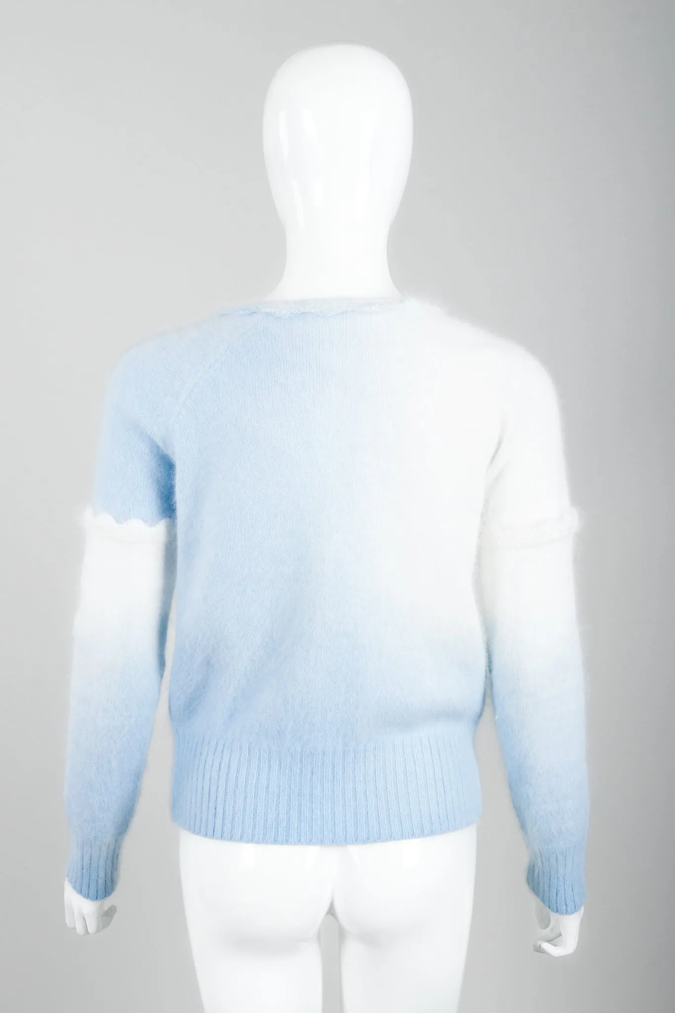 Ombré Mohair Cloud Sweater
