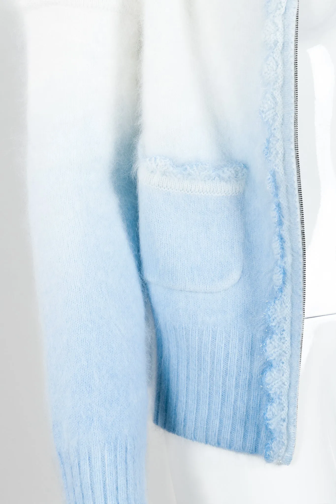 Ombré Mohair Cloud Sweater