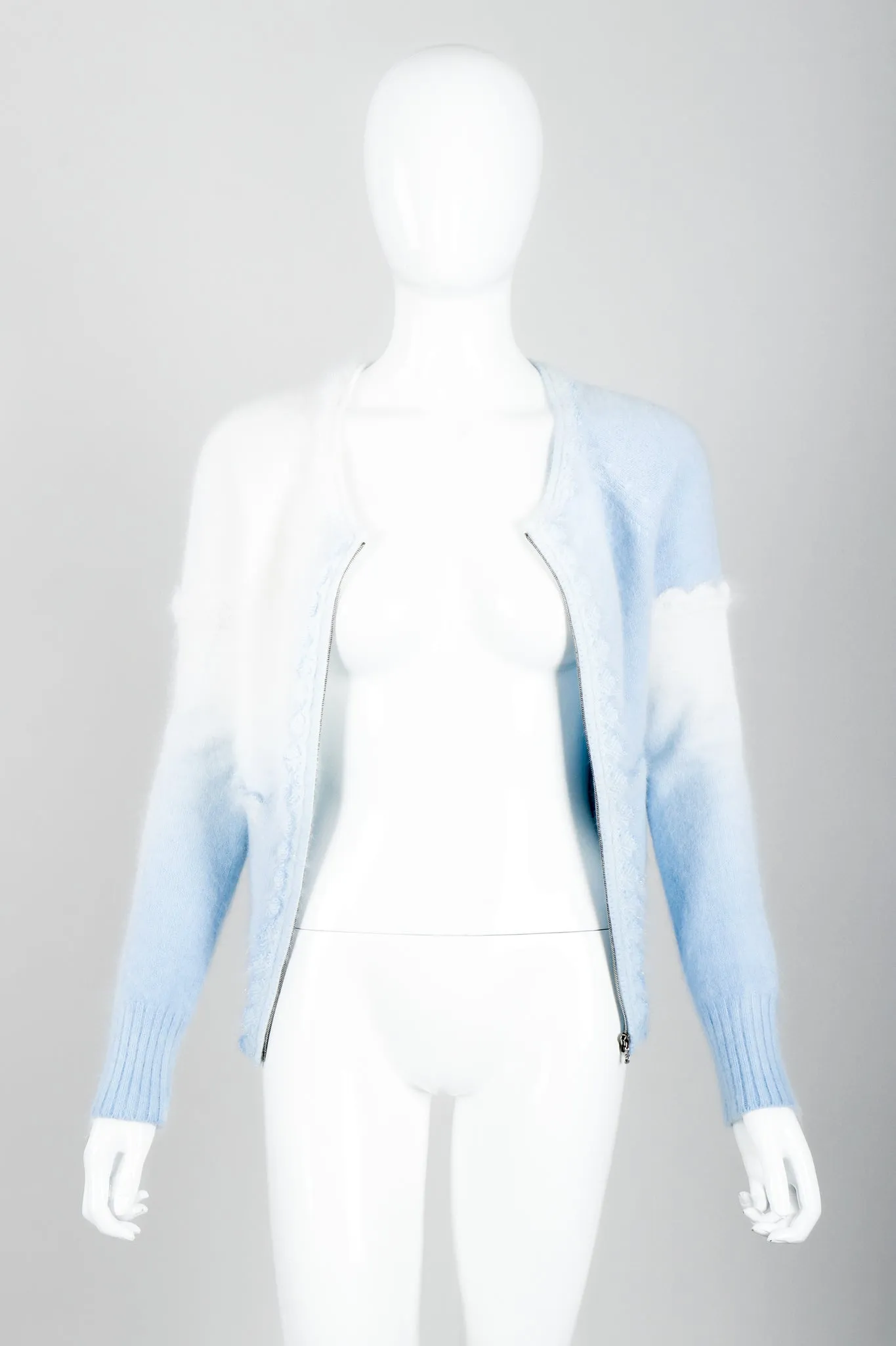 Ombré Mohair Cloud Sweater