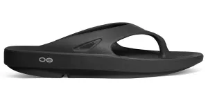 Oofos Original Mens Comfort Recovery Sandals  - Black