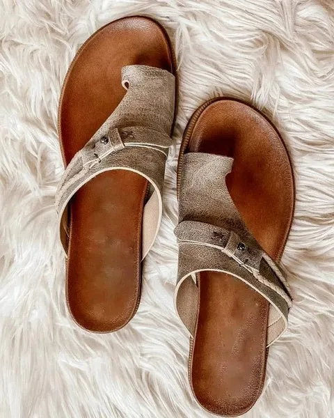 Orthotics Sandals Correction PVC Fabric Open Toe Slippers Flat Heel Flip Flops Summer Casual Beach