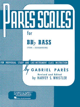 Pares Scales (BB-flat Tuba (B.C.))