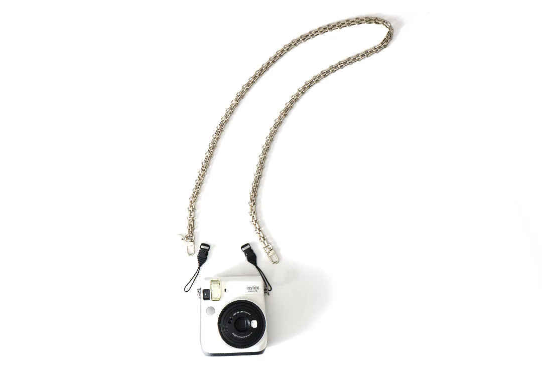 Patricia Silver Bag and Camera Chain