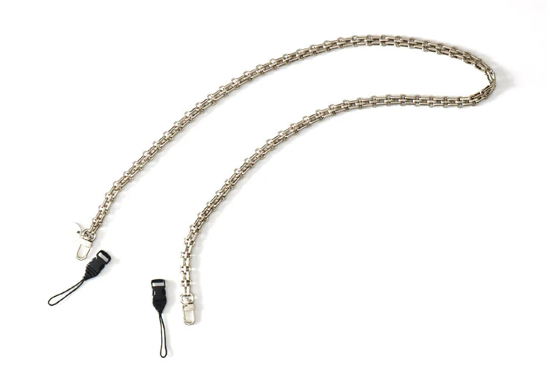Patricia Silver Bag and Camera Chain