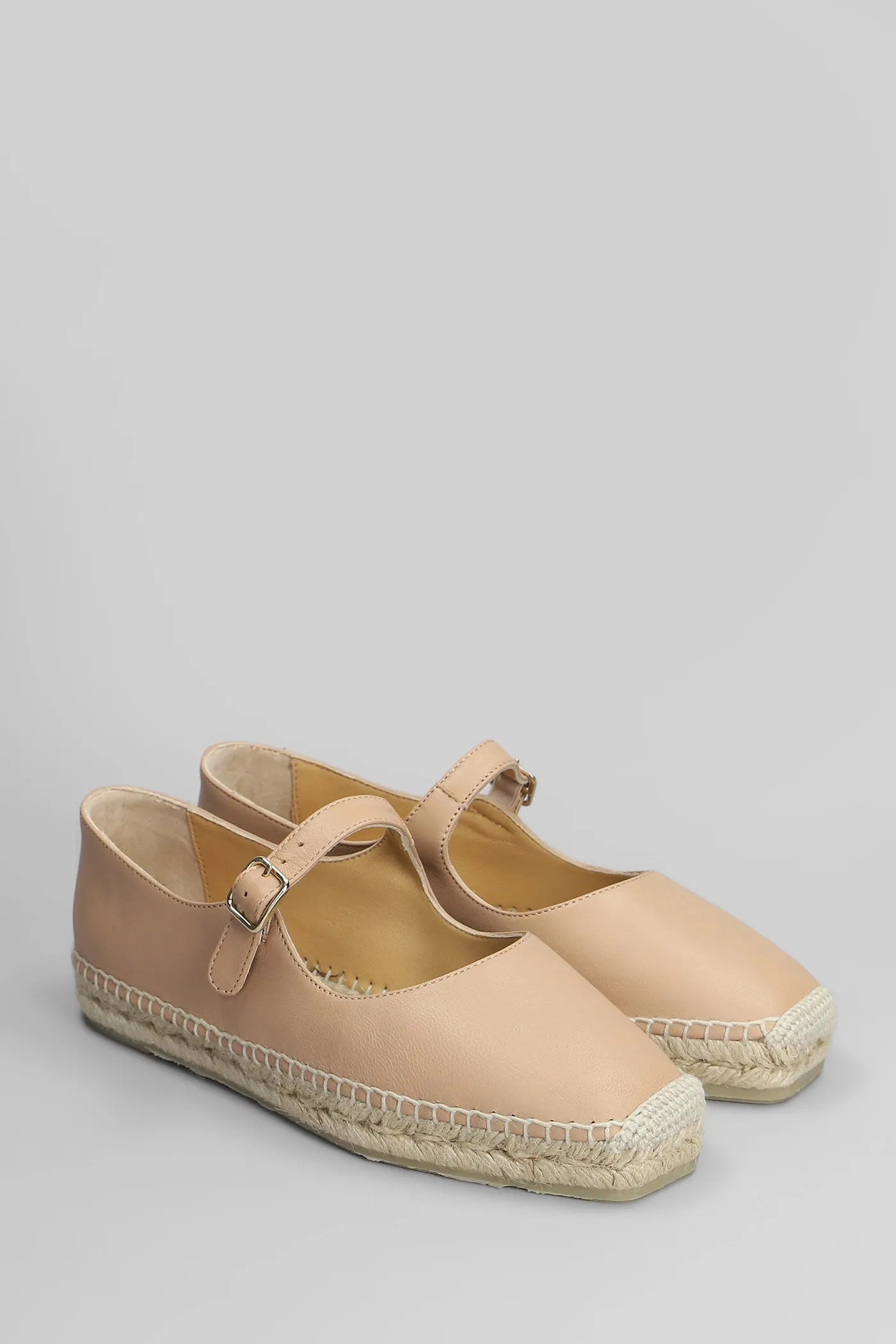 Pepa-250 Espadrilles in powder leather