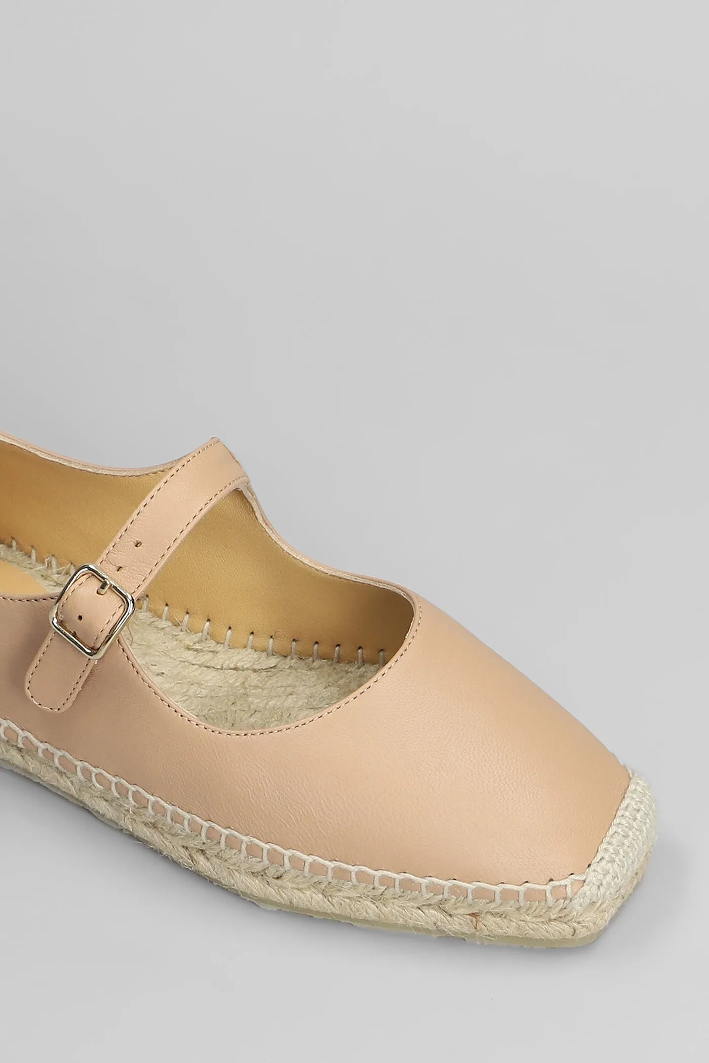 Pepa-250 Espadrilles in powder leather