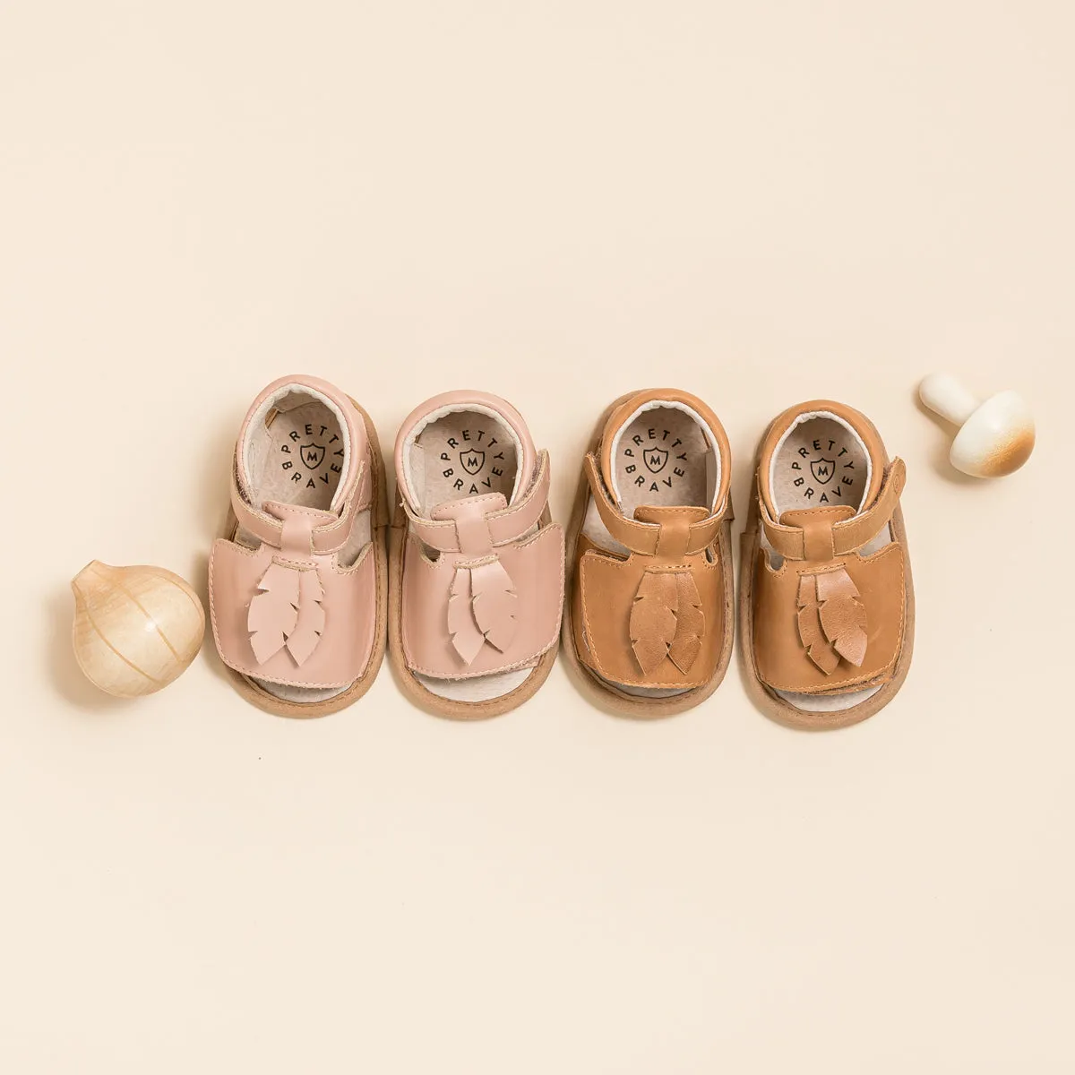 PHOENIX SANDAL Blush Leaf