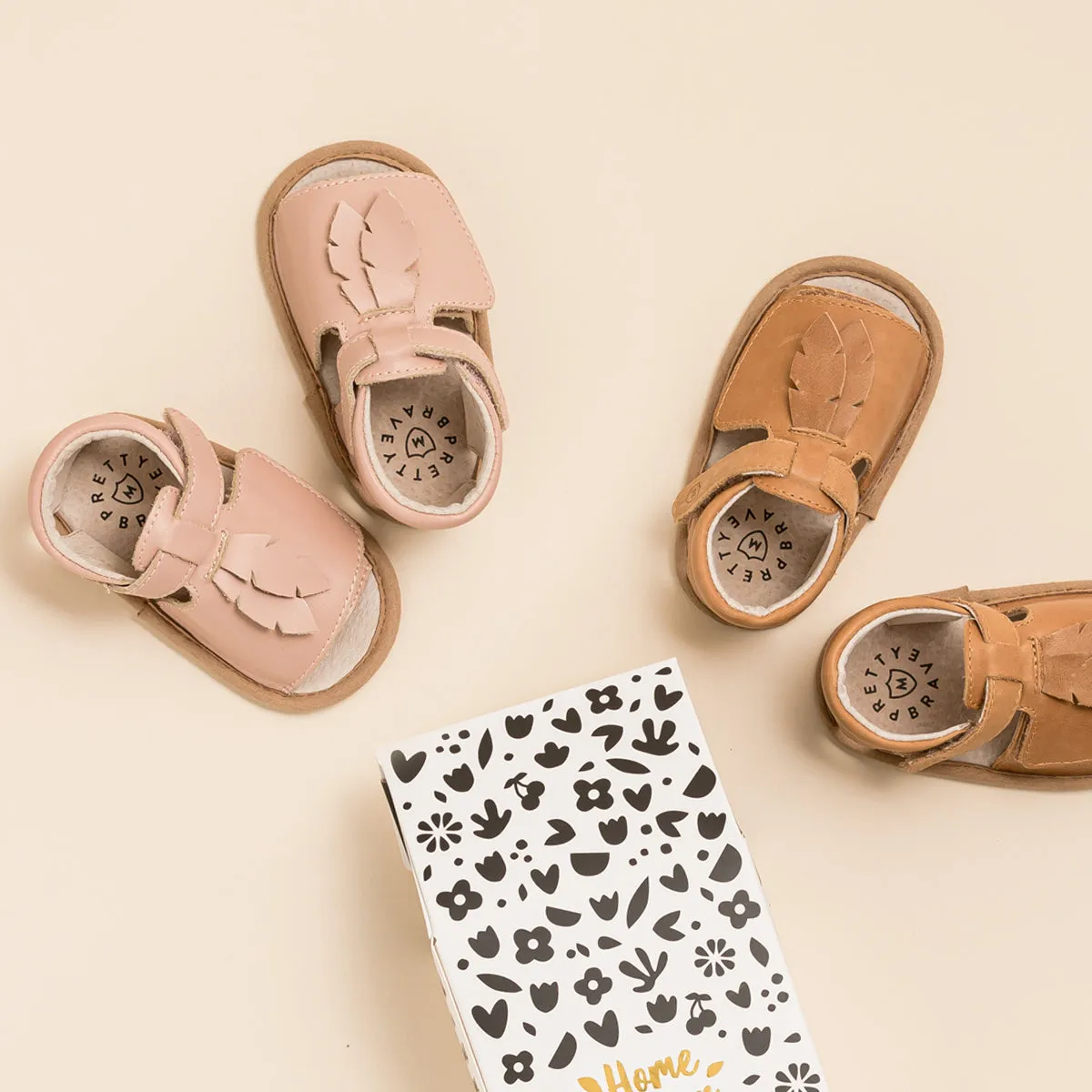 PHOENIX SANDAL Blush Leaf