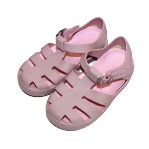Pink Velcro Jelly Shoes