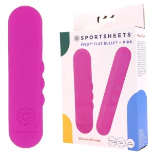 Pivot Flat Bullet Vibrator - Pink