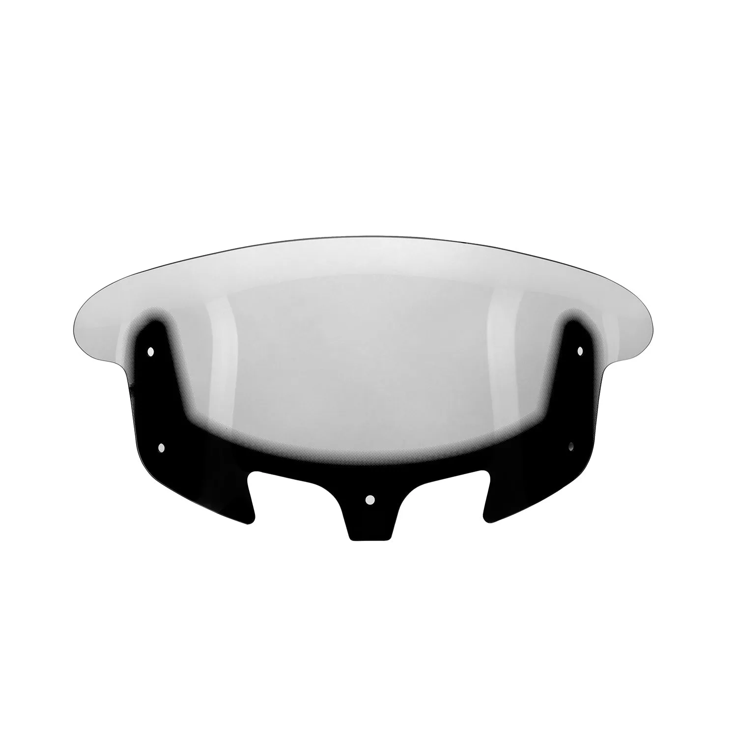 Polycarbonate 13.7 in. Flare™ Windshield, Tinted