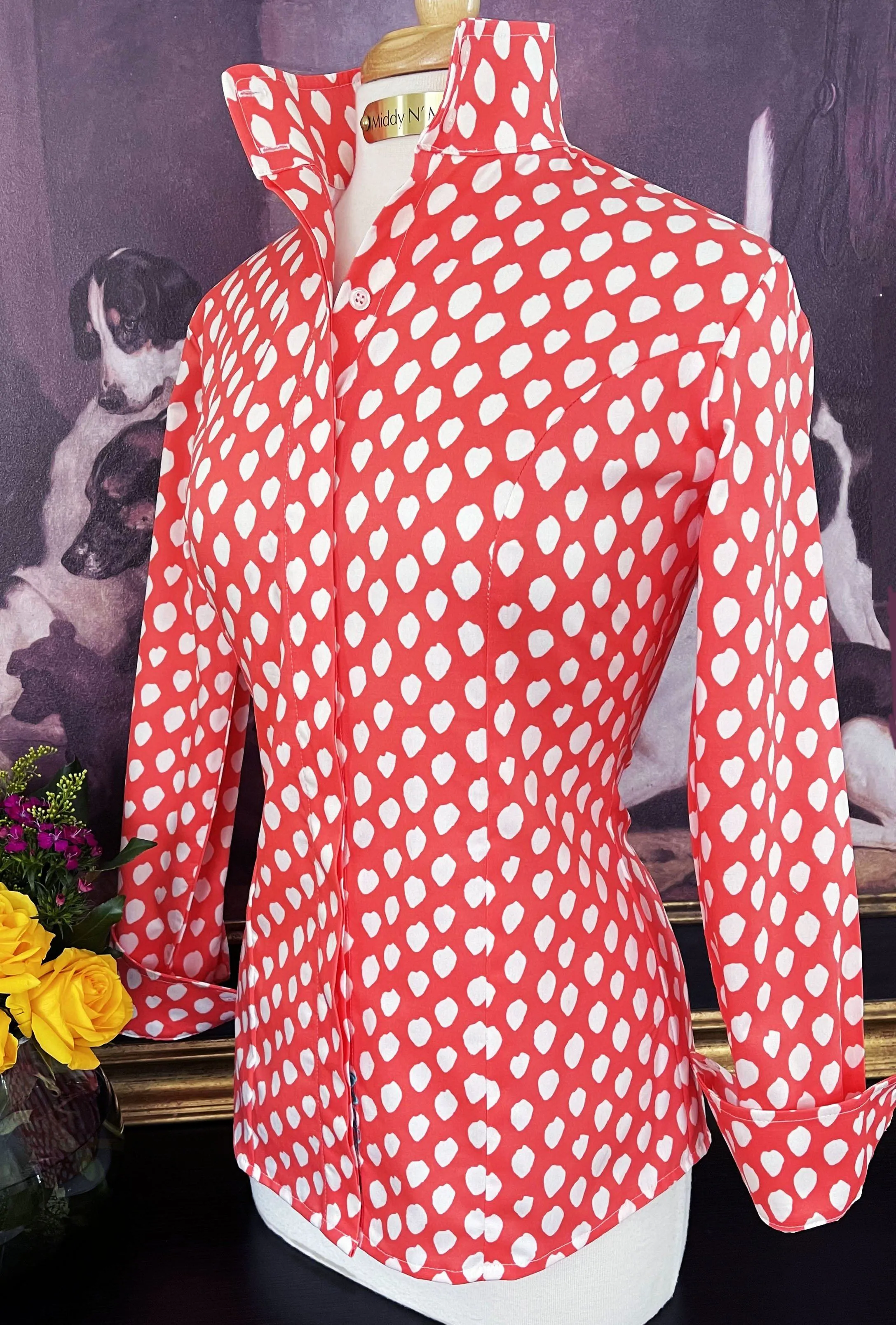 POPPY SHIRT IN TANGERINE
