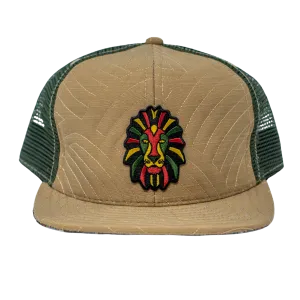 Primo Ball Cap / Lion Of Life Patch (Tan)
