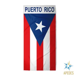 Puerto Rico Beach & Bath Towel Rectangle 30″ × 60″