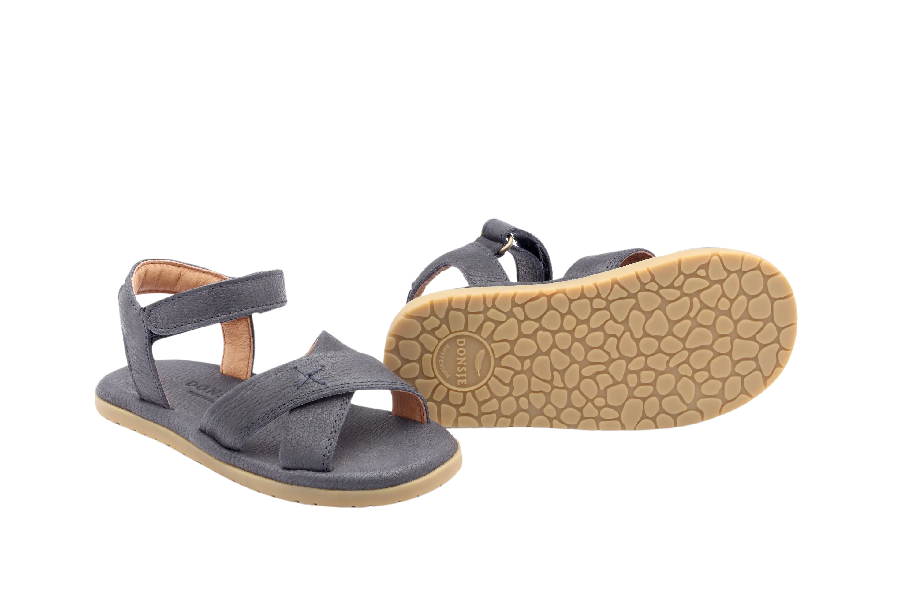 Qotis Sandals | Stellar Blue Leather