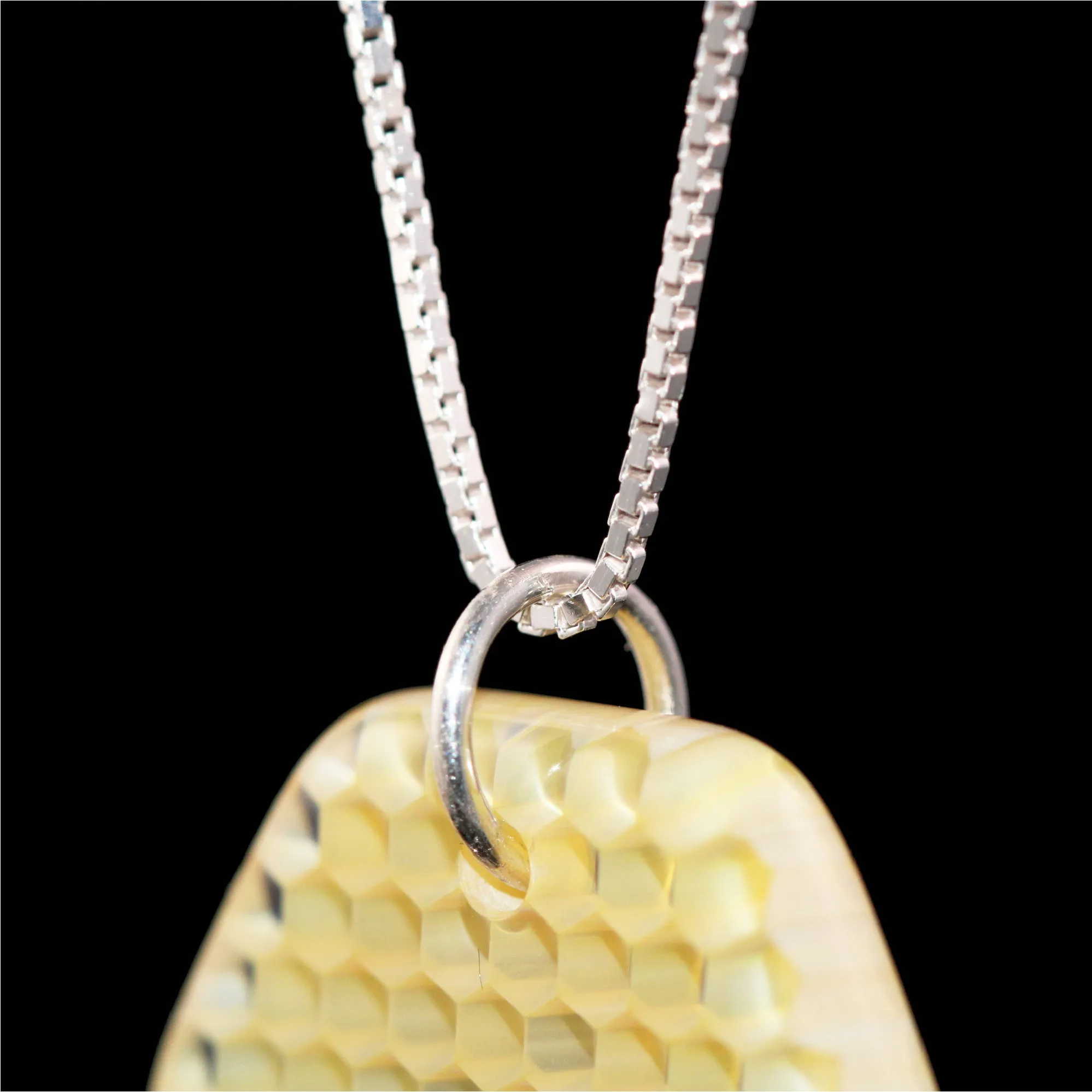 "Asimi" Hex Honeyglass Necklace