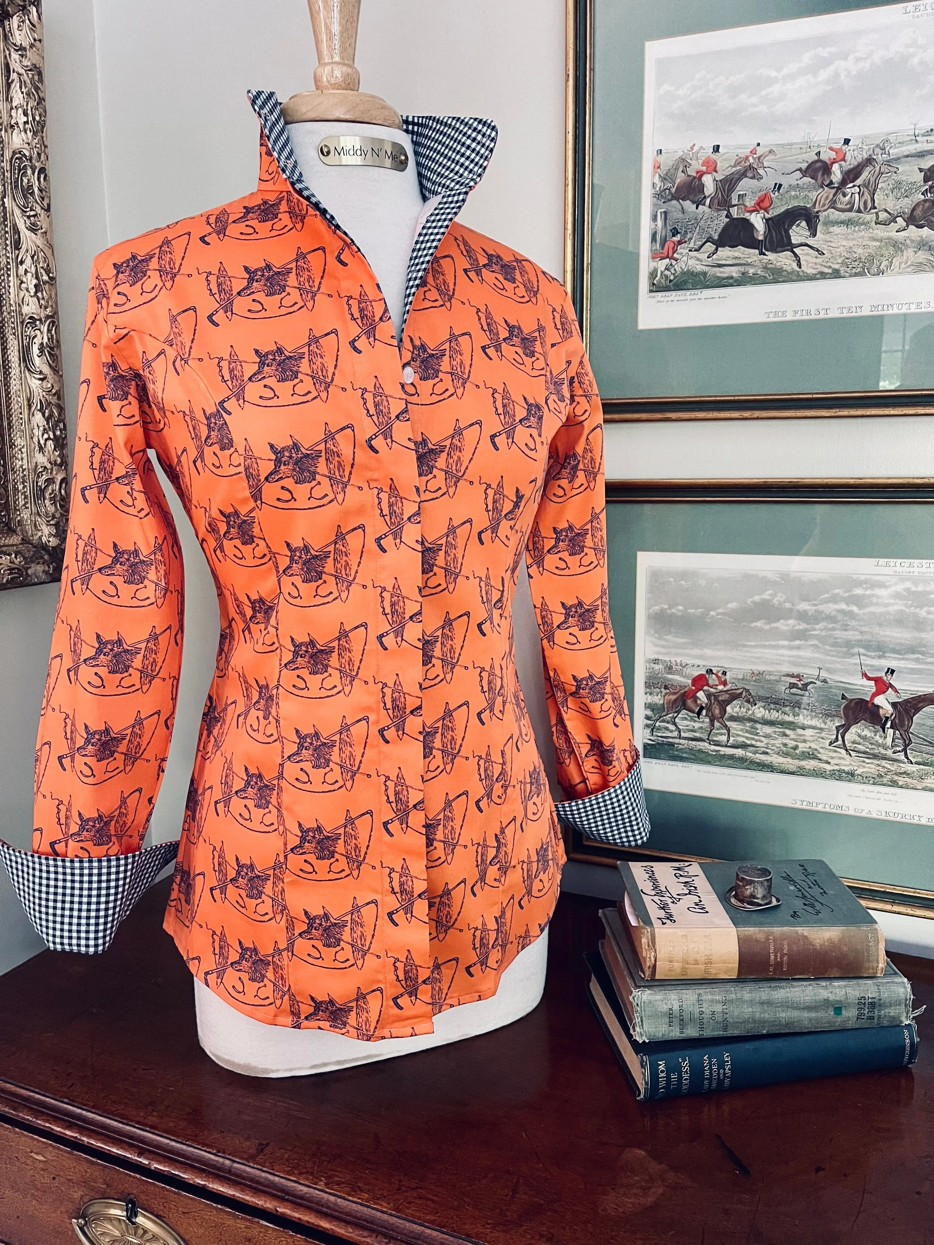 RADNOR SHIRT IN CARROT
