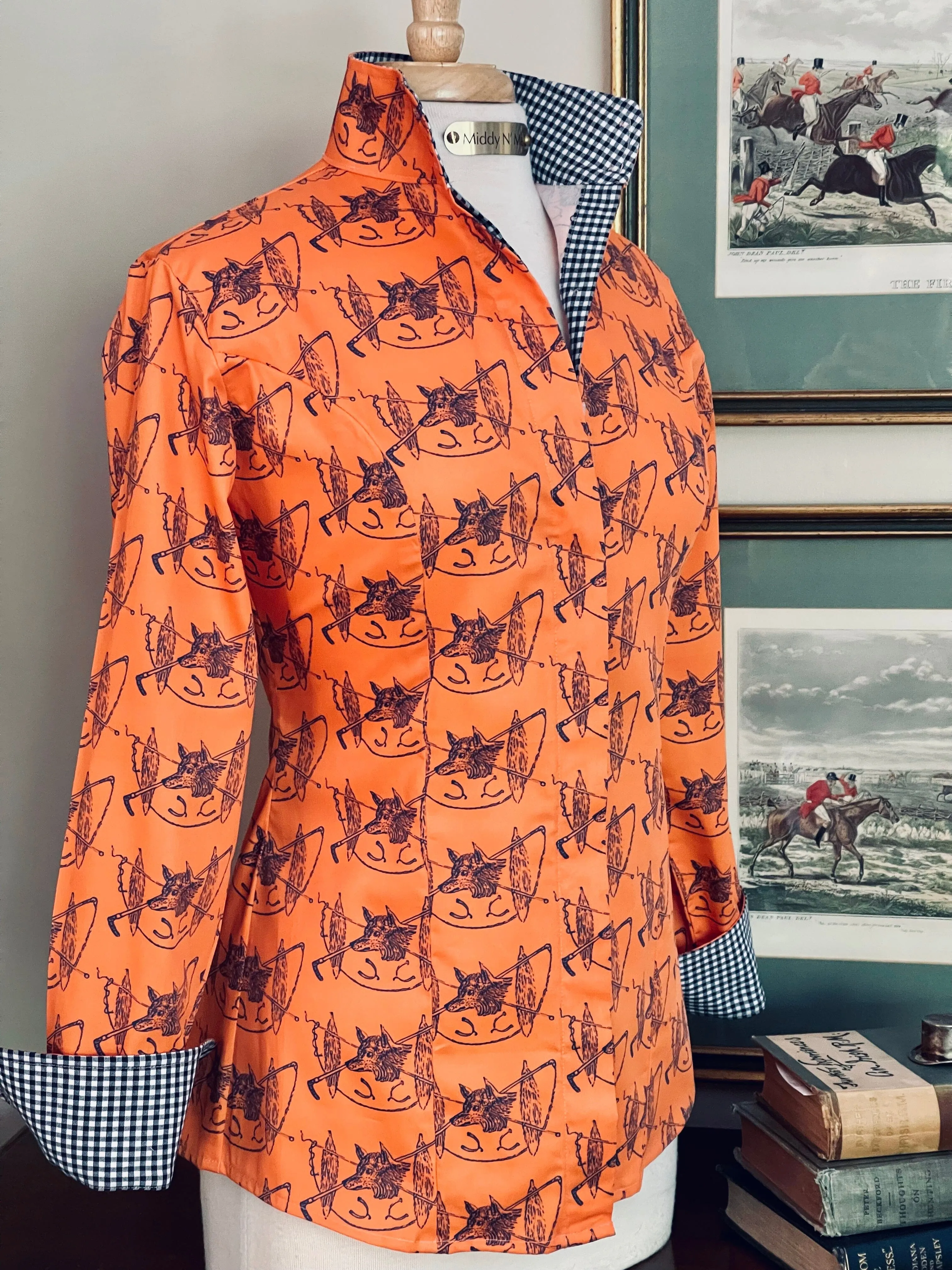 RADNOR SHIRT IN CARROT