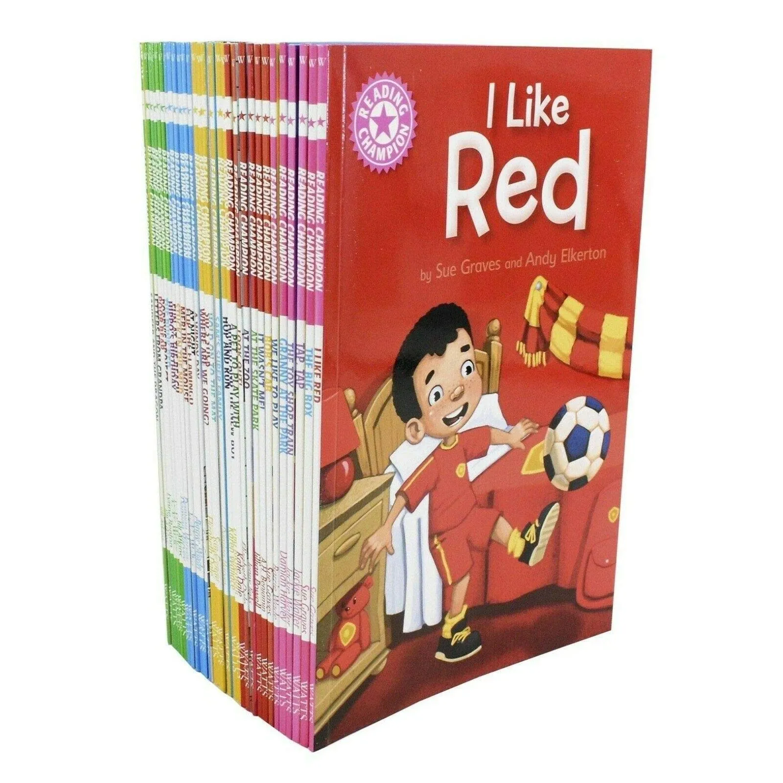 Reading Champions for New Readers 30 Books Set Level 1 to 5 (Beginners Collection Series 1)