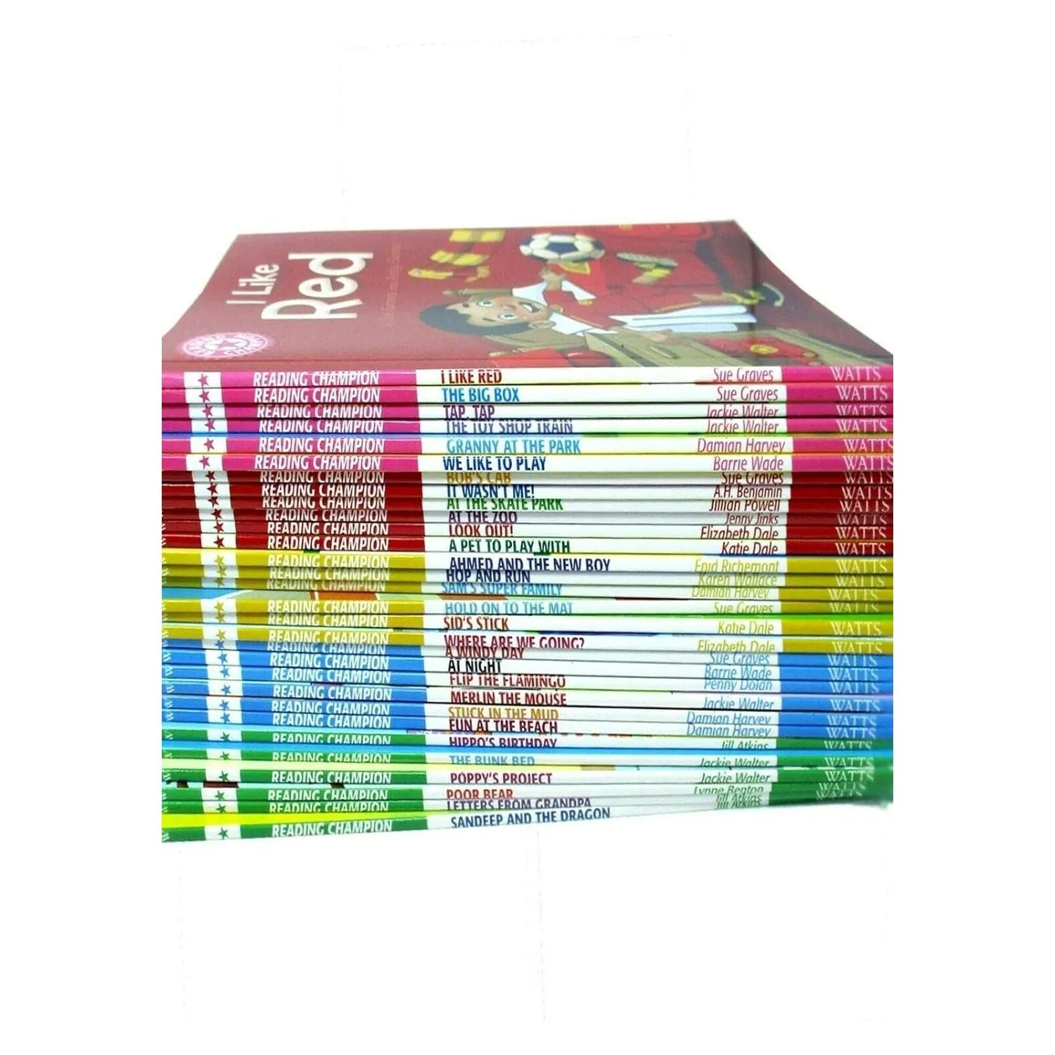Reading Champions for New Readers 30 Books Set Level 1 to 5 (Beginners Collection Series 1)