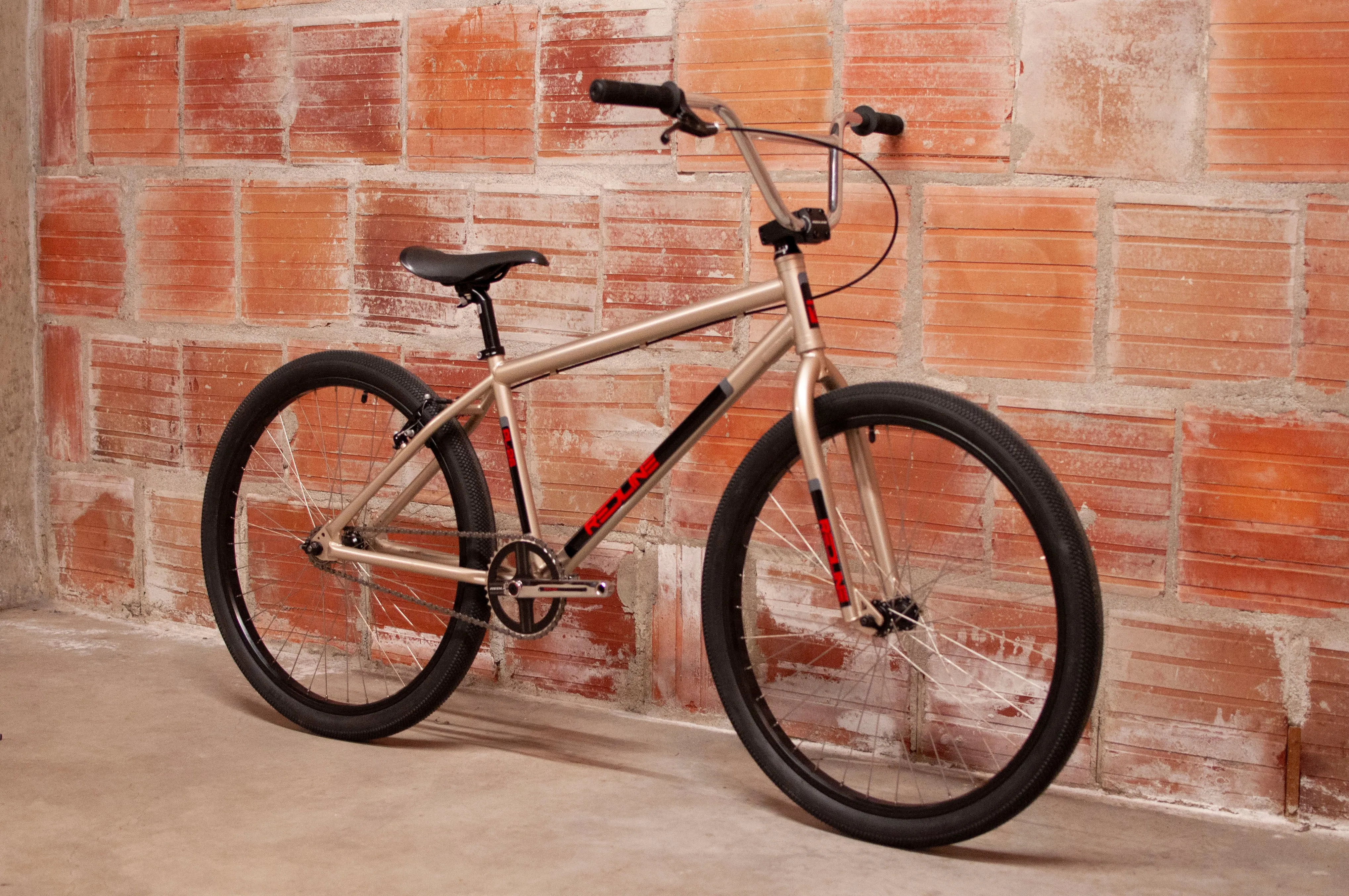 Redline PL26 BMX bike, Warm Silver, 35 cm frame