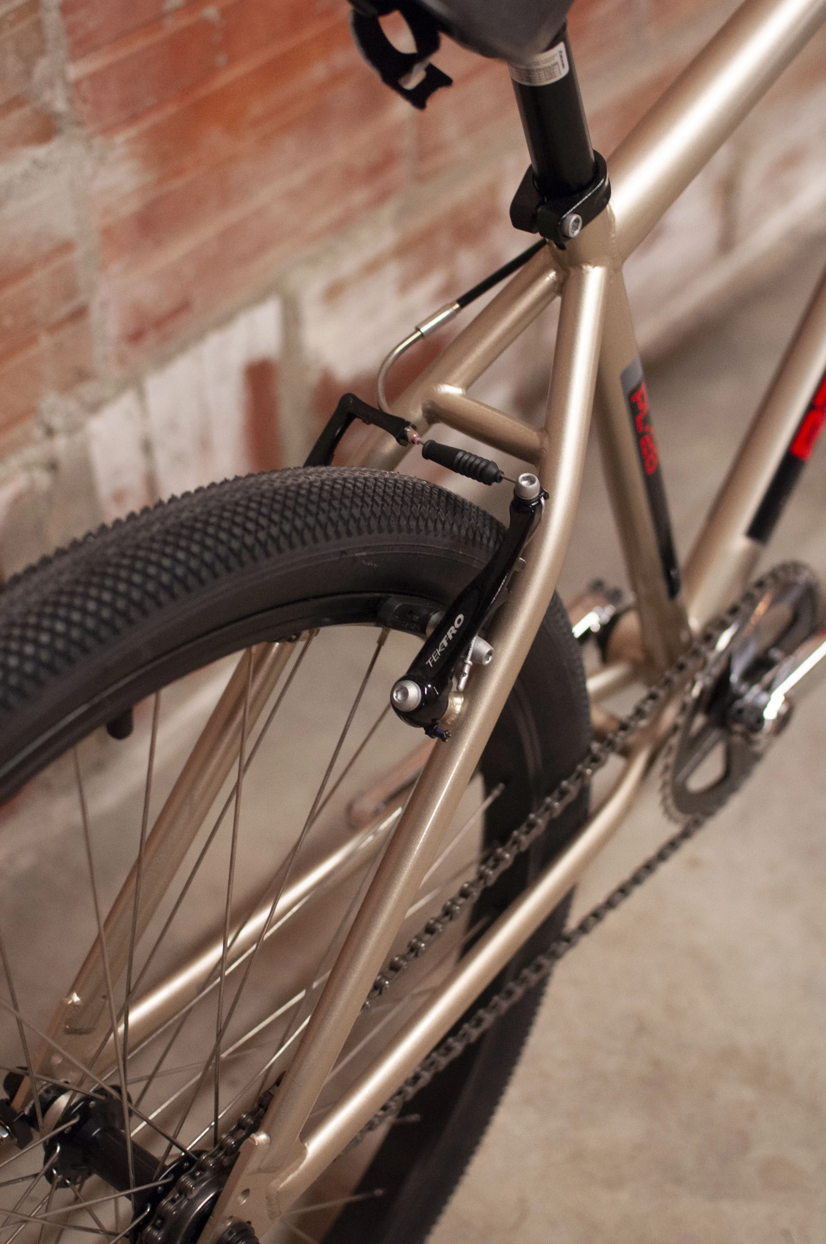 Redline PL26 BMX bike, Warm Silver, 35 cm frame