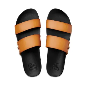 REEF Cushion Vista sandals - Womens - Cognac Black