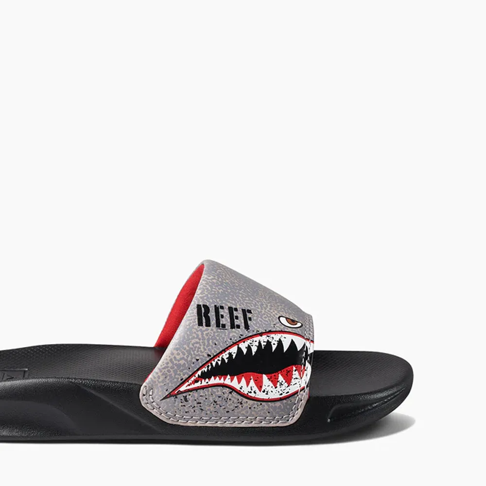 Reef Kids One Slide Sandals  - Flying Shark