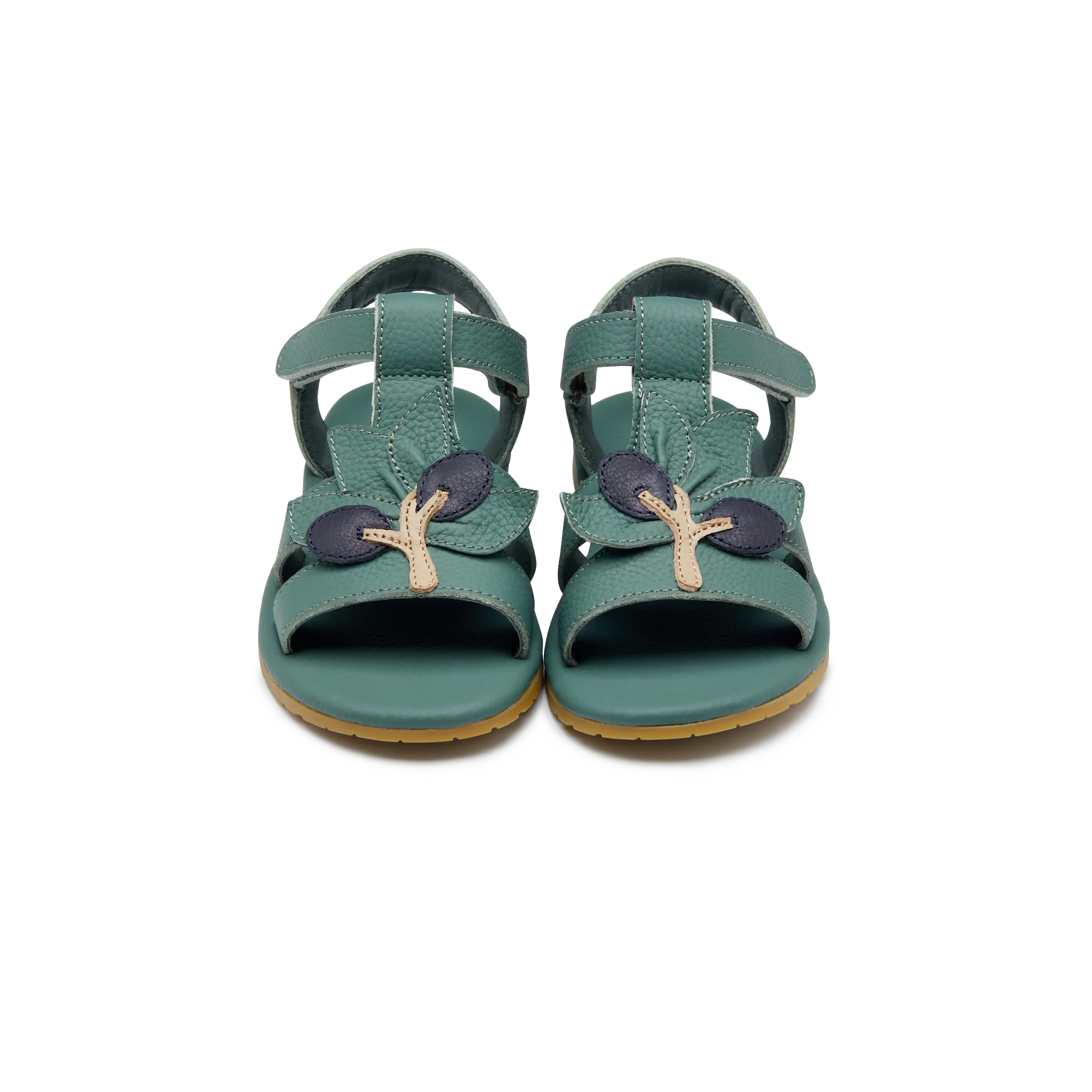Reemy Sandals | Olives | Jade Leather