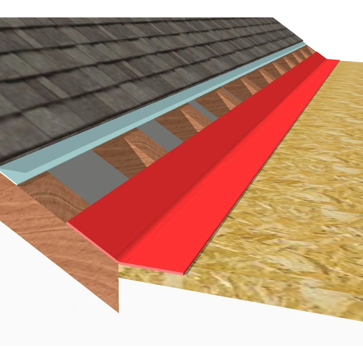 Restec Universal GRP F300 Flat Trim - 300mm x 10m