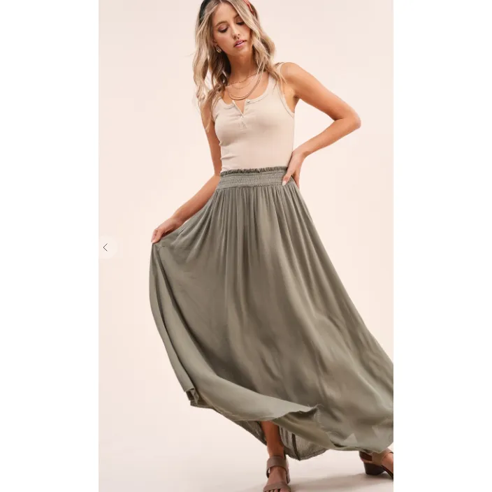 Ribbed Button Basic Tank