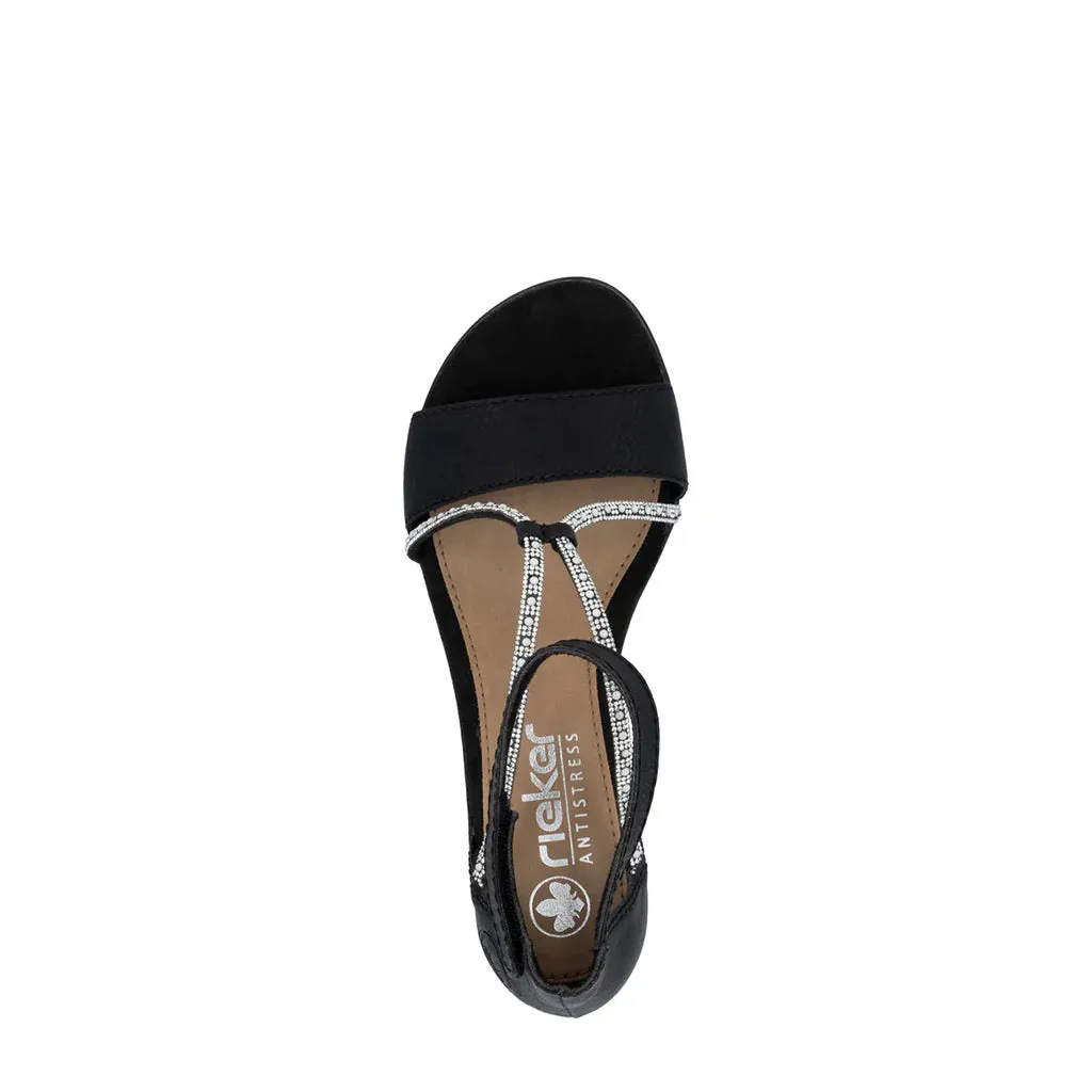 RIEKER- WOMEN'S 64654-00 DRESS SANDAL