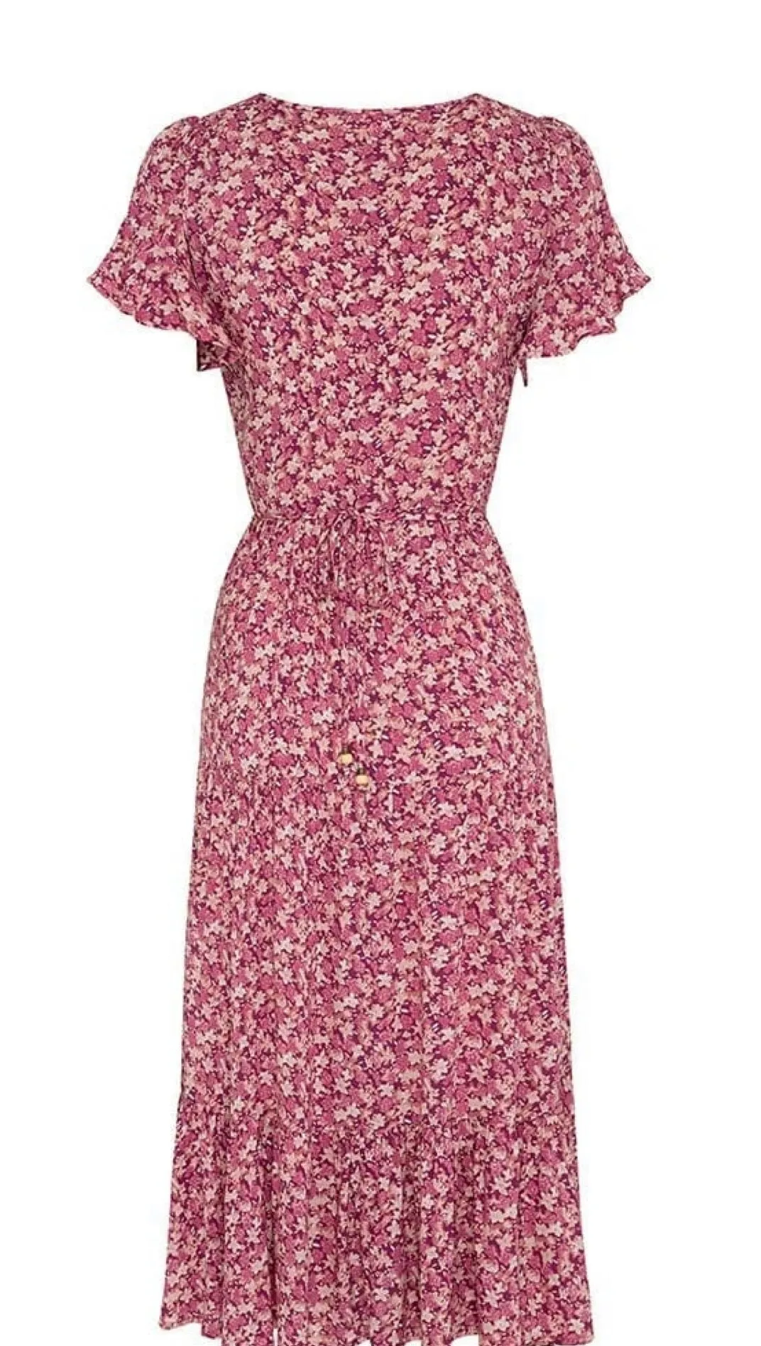 Riley Ditzy Babydoll Maxi Dress