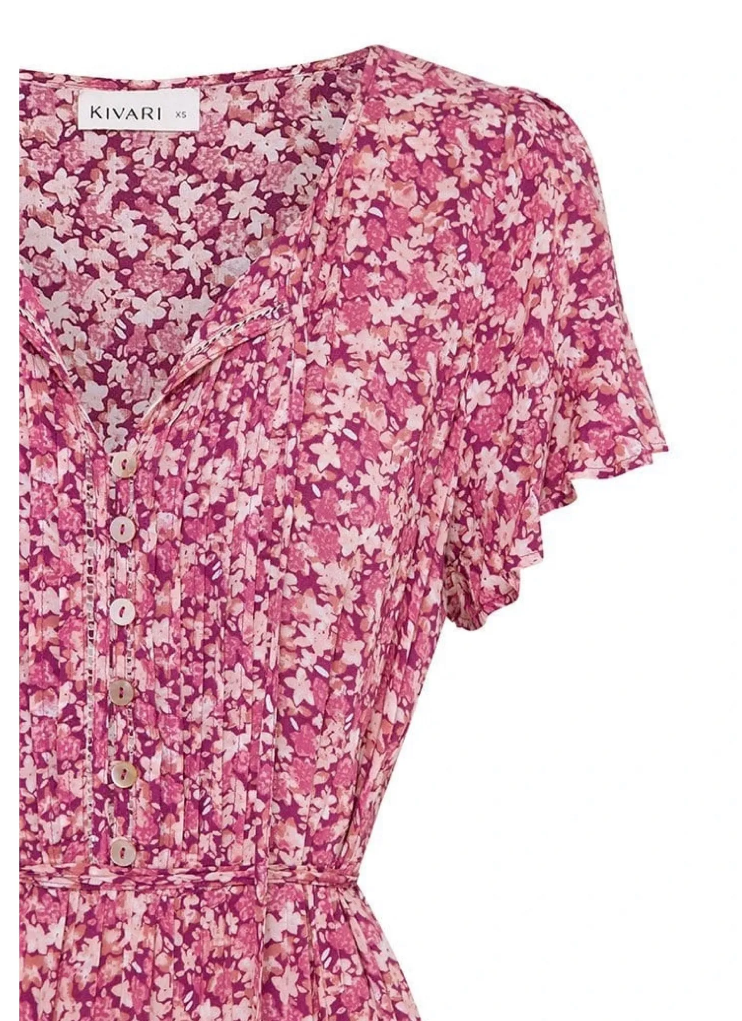 Riley Ditzy Babydoll Maxi Dress