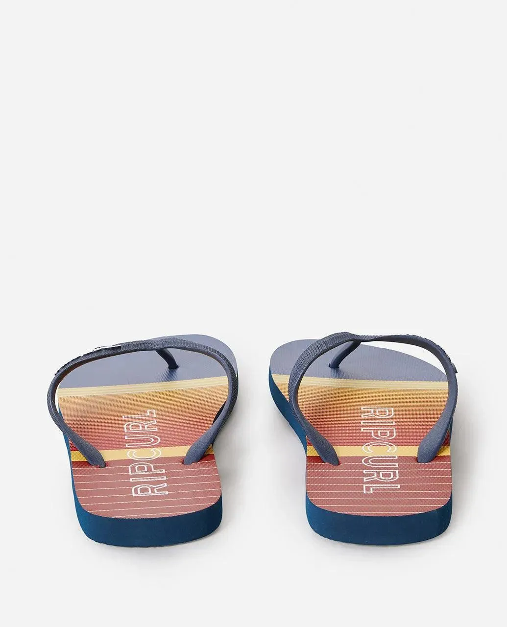 Rip Curl Breakers Bloom Mens Flip Flops Terracotta