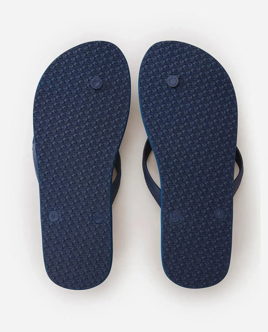 Rip Curl Breakers Bloom Mens Flip Flops Terracotta