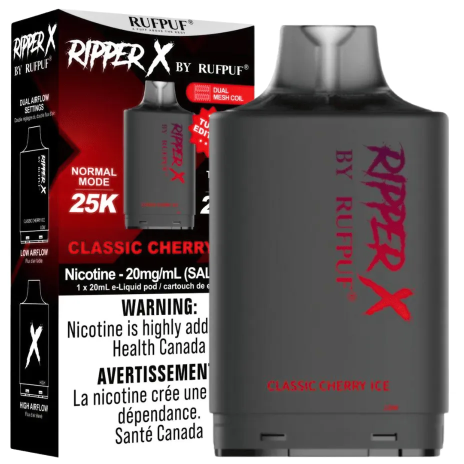 RufPuf Ripper X 35K - Classic Cherry Ice