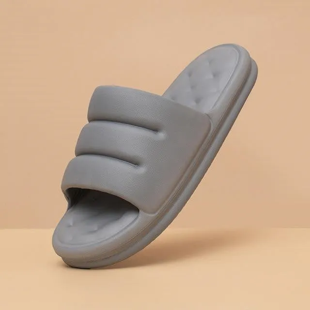 RXFSP Mute EVA Sofa Slides Women Thick Sole Soft Indoor Slippers
