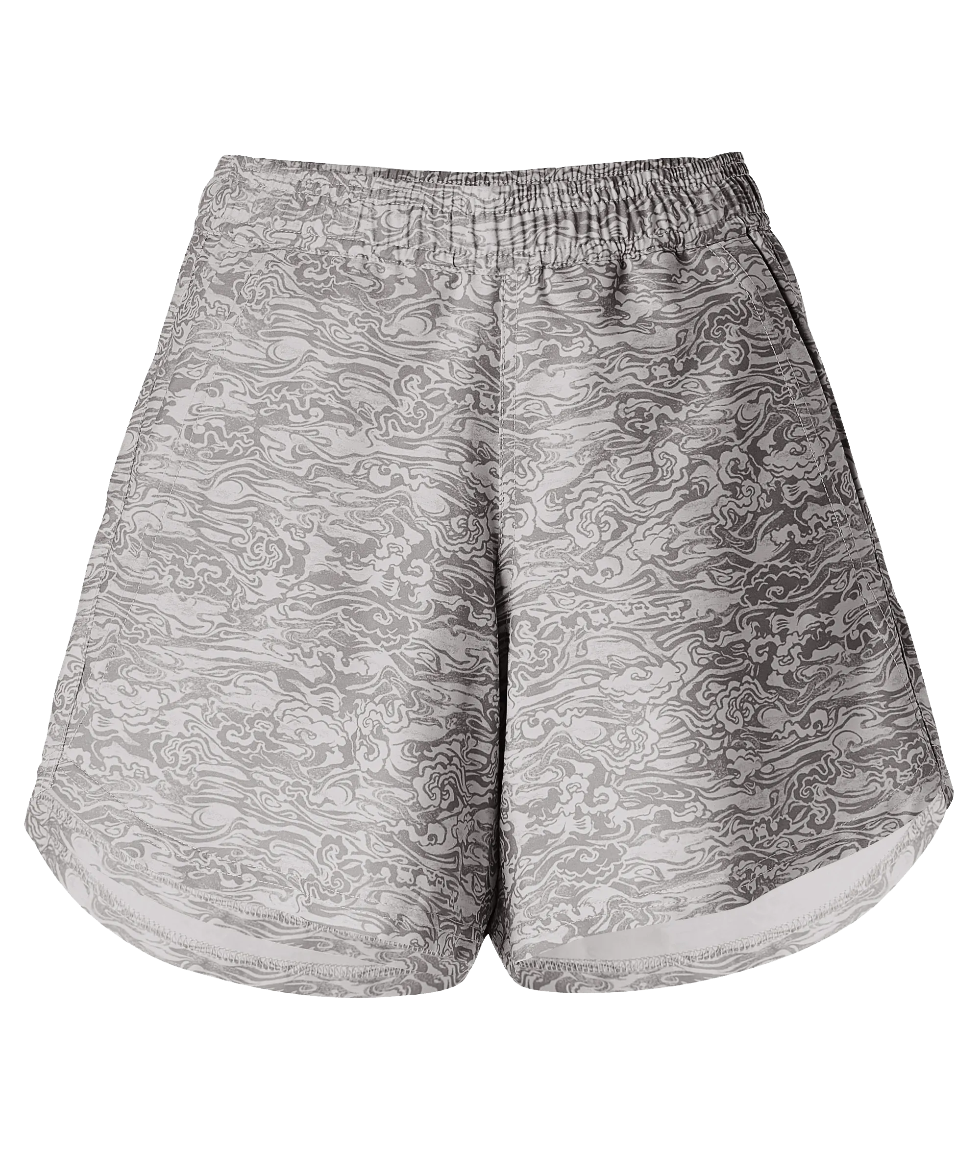 Sajilo Pull-On Shorts - Monsoon Cloud