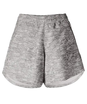 Sajilo Pull-On Shorts - Monsoon Cloud